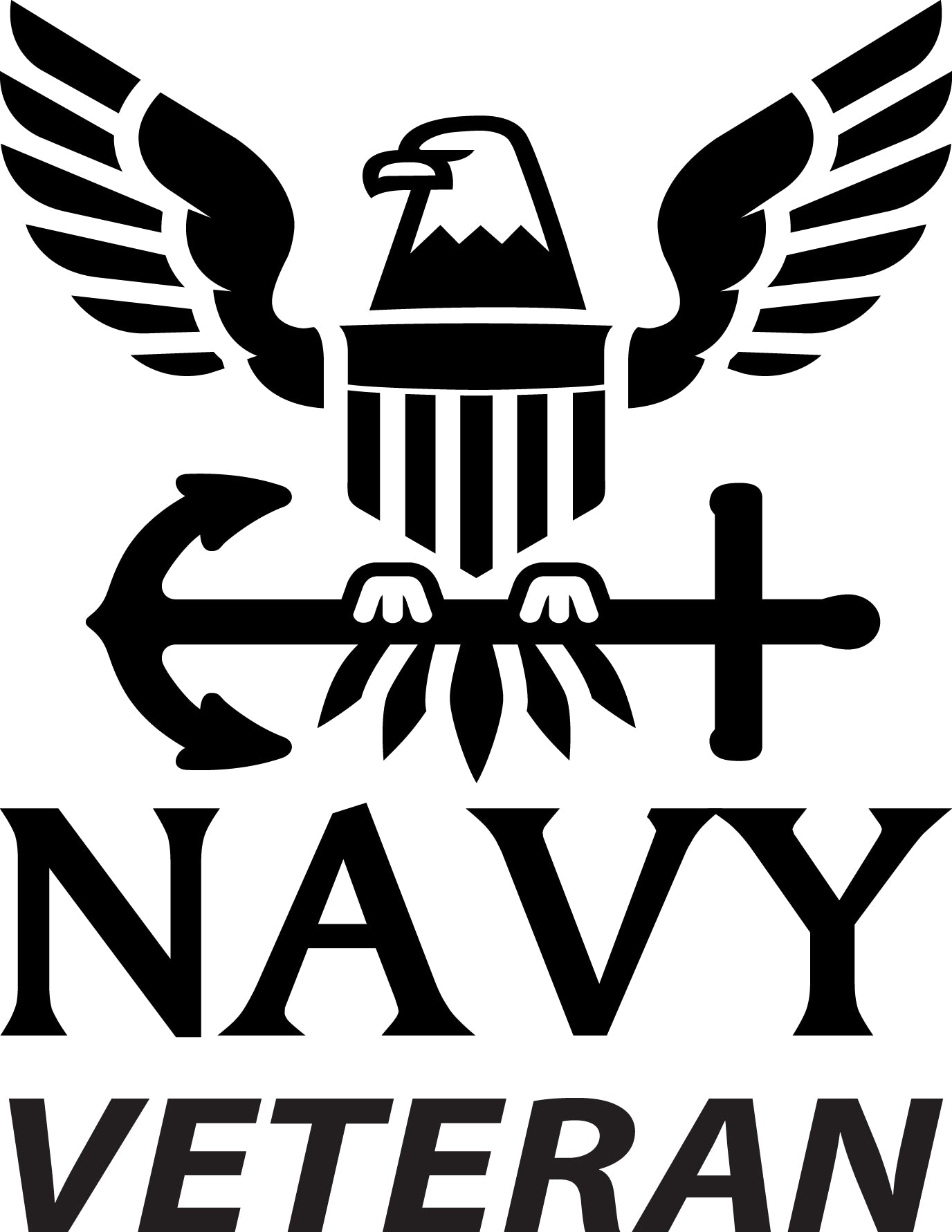 Veteran Military "Army, Air Force, Marines, Navy and Coast Guard" Veteran Die Cut Decals Sticker Graphics For Car, Laptop, Windows, Glass (Copy)