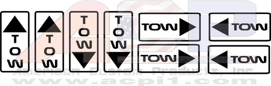 Custom Tow-Jack and Number and Letter decals