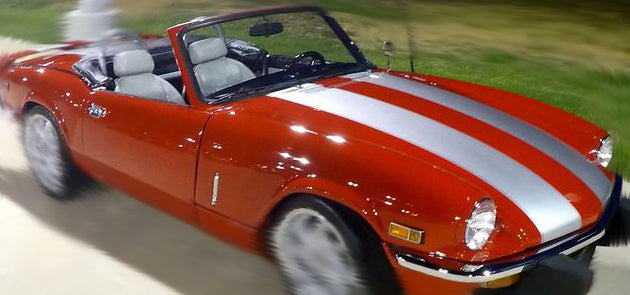 Bonnet (Hood)- Boot (Trunk) Stripe Kit TRIUMPH Spitfire GT6 TR6 TR7 And Many Others